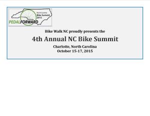 NC Bike Summit 2015